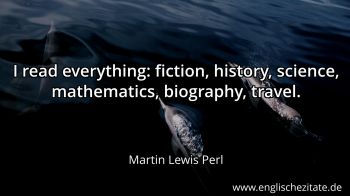 Englisches Zitat von Martin Lewis Perl als Bild