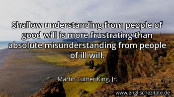 Englisches Zitat von Martin Luther King, Jr. als Bild