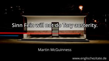 Englisches Zitat von Martin McGuinness als Bild