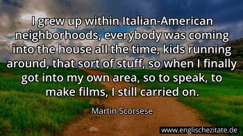 Englisches Zitat von Martin Scorsese als Bild