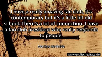 Englisches Zitat von Martina McBride als Bild