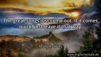 Englisches Zitat von Marty Robbins als Bild