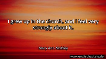 Englisches Zitat von Mary Ann Mobley als Bild