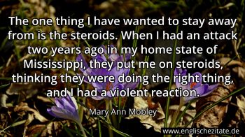 Englisches Zitat von Mary Ann Mobley als Bild
