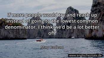 Englisches Zitat von Mary Badham als Bild