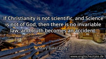 Englisches Zitat von Mary Baker Eddy als Bild