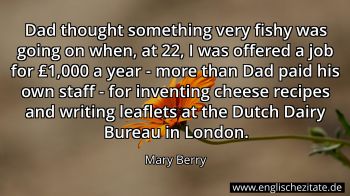 Englisches Zitat von Mary Berry als Bild
