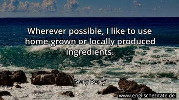 Englisches Zitat von Mary Berry als Bild