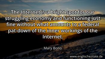 Englisches Zitat von Mary Bono als Bild