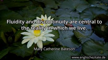 Englisches Zitat von Mary Catherine Bateson als Bild