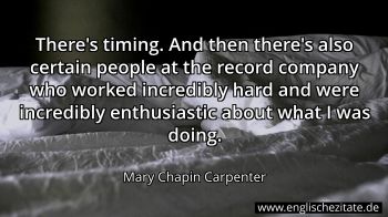 Englisches Zitat von Mary Chapin Carpenter als Bild