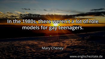 Englisches Zitat von Mary Cheney als Bild