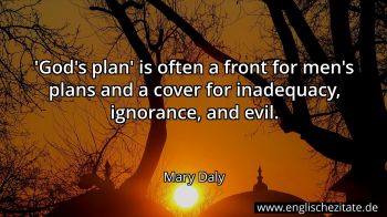 Englisches Zitat von Mary Daly als Bild