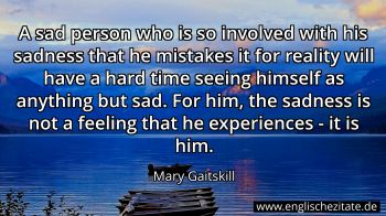 Englisches Zitat von Mary Gaitskill als Bild