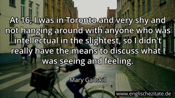 Englisches Zitat von Mary Gaitskill als Bild