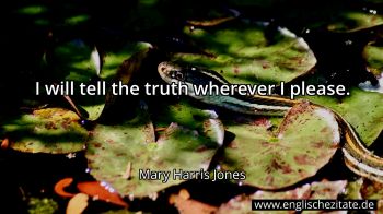 Englisches Zitat von Mary Harris Jones als Bild