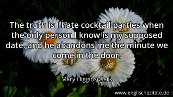 Englisches Zitat von Mary Higgins Clark als Bild