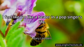 Englisches Zitat von Mary Lambert als Bild