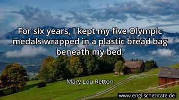 Englisches Zitat von Mary Lou Retton als Bild