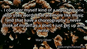 Englisches Zitat von Mary Oliver als Bild