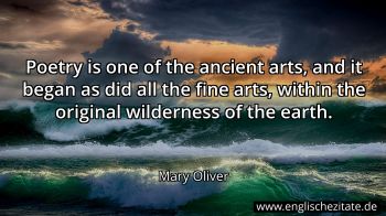 Englisches Zitat von Mary Oliver als Bild