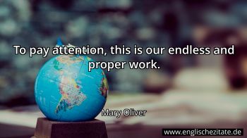 Englisches Zitat von Mary Oliver als Bild