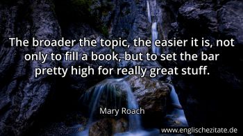 Englisches Zitat von Mary Roach als Bild