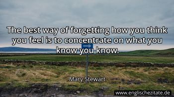 Englisches Zitat von Mary Stewart als Bild