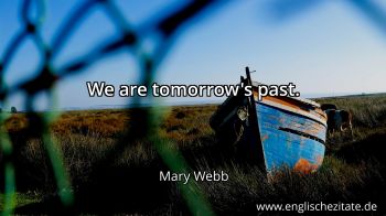 Englisches Zitat von Mary Webb als Bild