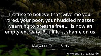 Englisches Zitat von Maryanne Trump Barry als Bild