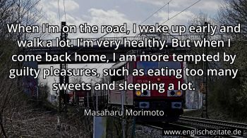 Englisches Zitat von Masaharu Morimoto als Bild