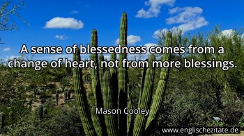 Englisches Zitat von Mason Cooley als Bild
