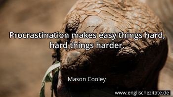 Englisches Zitat von Mason Cooley als Bild