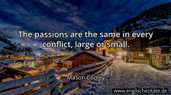 Englisches Zitat von Mason Cooley als Bild