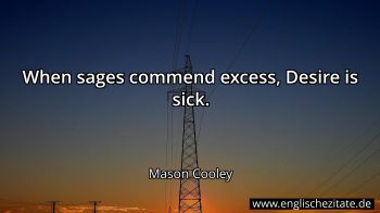Englisches Zitat von Mason Cooley als Bild