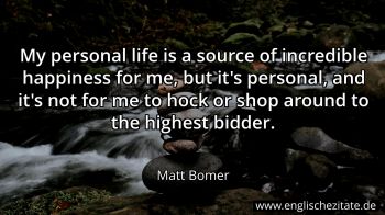 Englisches Zitat von Matt Bomer als Bild