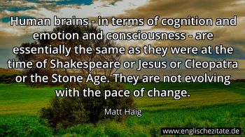 Englisches Zitat von Matt Haig als Bild