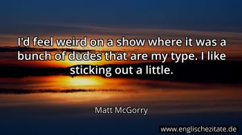 Englisches Zitat von Matt McGorry als Bild