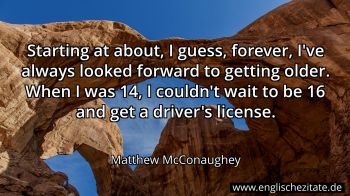 Englisches Zitat von Matthew McConaughey als Bild