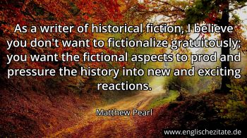 Englisches Zitat von Matthew Pearl als Bild