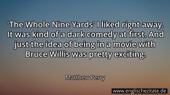 Englisches Zitat von Matthew Perry als Bild
