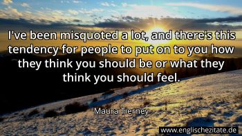 Englisches Zitat von Maura Tierney als Bild