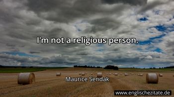 Englisches Zitat von Maurice Sendak als Bild