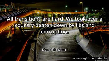 Englisches Zitat von Mauricio Macri als Bild