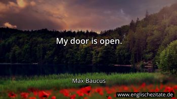 Englisches Zitat von Max Baucus als Bild
