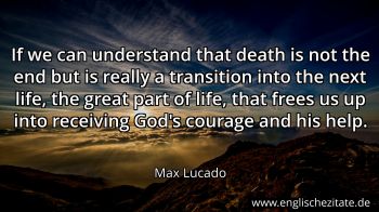 Englisches Zitat von Max Lucado als Bild