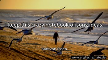 Englisches Zitat von Max von Essen als Bild