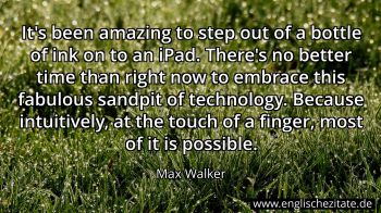 Englisches Zitat von Max Walker als Bild