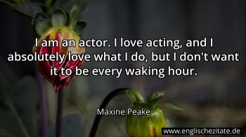 Englisches Zitat von Maxine Peake als Bild