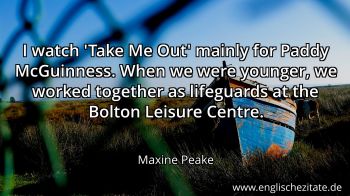 Englisches Zitat von Maxine Peake als Bild